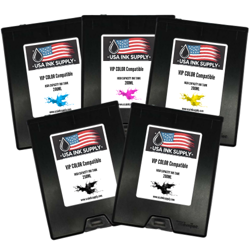 VIPColor Compatible MemJet 5-Pack Ink Set
